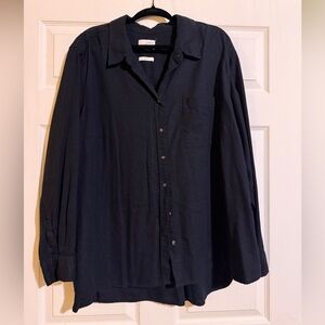 Universal Thread Charcoal Button-Up Shirt